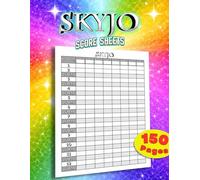 Skyjo Score Sheets: .