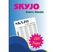 Skyjo Score Sheets: Colorful Scorekeeping Notebook | 120 Pages | Perfect for Skyjo Game Nights