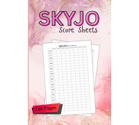 Skyjo Score Sheets: Scorekeeping Note book