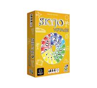 Skyjo Version Voyage - Jeu de Cartes en français - Format Compact - 2 à 8 Joueurs - 105 Cartes + livret de règles - Jeu Rapide et Familial