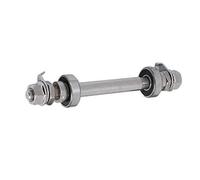 SkyjOy axe Roue Velo Brochettes de moyeu Roue vélo 14CM 18CM, axe Avant arrière, roulement 6000, Arbre Solide, Levier Avant/arrière, Outil réparation, Accessoires(Rear)