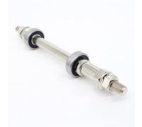 SkyjOy axe Roue Velo Brochettes de moyeu Roue vélo 14CM 18CM, axe, roulement Avant et arrière, Arbre Solide, Levier Avant/arrière, Outil réparation, Accessoires(Rear Axles)