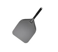 SkyjOy Pelle Pizza Pelle à Pizza Long Manche, Pelle Ultra-Lisse, légère, for Retourner Les Pizzas, Accessoires for Four d'extérieur, antiadhésive, 12, 13, 14(Black 14inch 64cm)