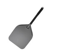SkyjOy Pelle Pizza Pelle à Pizza Long Manche, Pelle Ultra-Lisse, légère, for Retourner Les Pizzas, Accessoires for Four d'extérieur, antiadhésive, 12, 13, 14(Black 13inch 74cm)