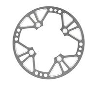 SkyjOy Plateau De PéDalier Plateau de vélo 104 BCD 42T 44T, Couvercle Protection Roue chaîne en Alliage d'aluminium for VTT(42T)