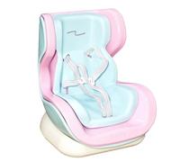 SkyJoy Siège Auto pour Pop Mart/Labubu (Poupées 10-17cm) - Base Magnétique Sécurisée, Clip Ventilation & Support Bureau - Accessoire Collectionneur Peluches, Déco Voiture (Bleu)