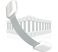 Skyla Homes Lot de 16 verrous de sécurité pour enfants - Les loquets adhésifs 3M les plus sûrs, rapides et les plus faciles - Sans vis ni aimants, multi-usages pour meubles, cuisine, fours, sièges de