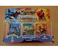 Skylanders GIANTS Battle Pack Scorpion Striker ZAP CATAPULT HOT DOG neuf scellé