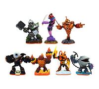 Skylanders Giants Lot de 7 Eye Brawl, Ninjini, Bouncer, Crusher, Hot Head, Swarm et Thumpback
