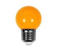 SKYLANTERN Ampoule LED Orange conçue pour Guirlande Guinguette IP65 1,5W - Ampoule LED E27 Orange - Ampoule 5cm pour Guirlande Guinguette Culot E27 Orange