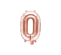 SKYLANTERN Ballon Lettre O Rose Champagne 35cm