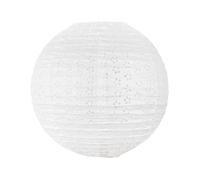 SkyLantern Boule Papier 35cm Ajourée Blanc