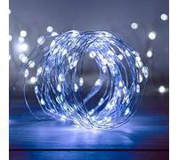 SKYLANTERN Guirlande 80 Micro LED Argent Blanc Froid 8M