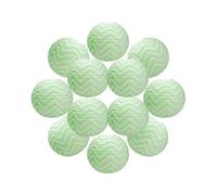 SkyLantern Lot de 12 Boule papier 35cm Chevron Vert