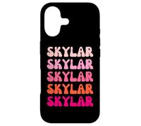 Skylar Retro Stack Design Coque pour iPhone 17