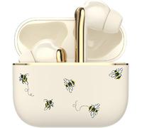 Skylark Tws Ecouteurs Sans Fil - Annulation De Bruit Améliorée (Enc) Ecouteurs Bluetooth 5.3 Avec Lecture De 10 Heures Et Sauvegarde De L'Étui De 48 Heures Temps - Cath Kidston Abeilles[L1467]