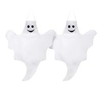 SKYLETY Lot de 2 Manches à air fantôme de 81,3 cm - Décoration d'halloween à Suspendre pour l'extérieur