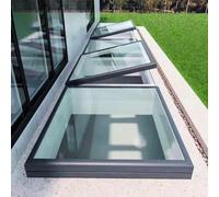Skylight House Fenêtre de toit, sous-sol, garage, terrasse d'aération pour véranda, véranda et entrée extérieure du grenier, verre trempé, trappe d'accès au toit encastré