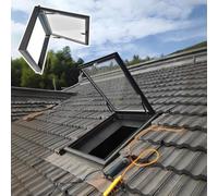 Skylight - Panneau d'accès pour fenêtre de sous-sol - 65 x 70 cm - Pour une meilleure lumière naturelle et circulation de l'air