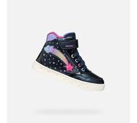 Baskets montantes enfant filles Geox J SKYLIN GIRL Bleu 25