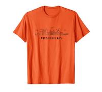 Skyline Amsterdam Pays-Bas Amoureux de la Ville T-Shirt