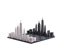 Skyline Chess - Édition New York (avec Planche en Bois n/b)