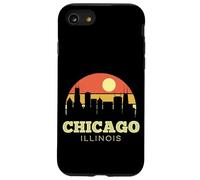 Skyline classique de Chicago The Windy City Coque pour iPhone SE (2020) / 7 / 8
