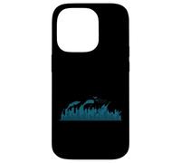 Skyline Devant Industry and Rockets City Coque pour iPhone 14 Pro