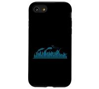 Skyline Devant Industry and Rockets City Coque pour iPhone SE (2020) / 7/8