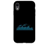 Skyline Devant Industry and Rockets City Coque pour iPhone XR
