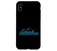 Skyline Devant Industry and Rockets City Coque pour iPhone XS Max