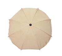 Skyline Ombrelle Parapluie pour Poussette Universelle Accessoire Zertifikat Anti UV 50+ Protection Soleil Adaptateur Parasol Diamètre 63 cm Beige lin