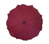 Skyline Ombrelle Parapluie pour Poussette Universelle Accessoire Zertifikat Anti UV 50+ Protection Soleil Adaptateur Parasol Diamètre 63 cm Rouge bordeaux