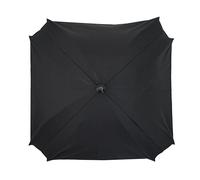 Skyline Ombrelle Parapluie pour Poussette Universelle Accessoire Zertifikat Anti UV 50+ Protection Soleil Adaptateur Parasol Diamètre 70 cm Noir