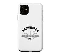 Skyline Vintage de Washington D.C. Coque pour iPhone 11