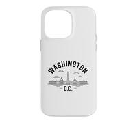 Skyline Vintage de Washington D.C. Coque pour iPhone 14 Pro Max