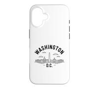 Skyline Vintage de Washington D.C. Coque pour iPhone 16