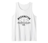 Skyline Vintage de Washington D.C. Débardeur