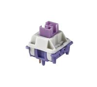 Skyloong Gateron X Geek MX Milk Commutateur RVB Violet Argenté 5 broches pour claviers mécaniques