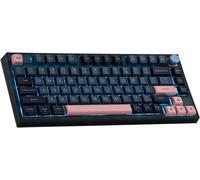 SKYLOONG GK75 75% Clavier Mécanique Filaire avec Bouton, Support Lite Gasket-Like Clavier de Jeu Programmable et Interchangeable à Chaud pour Win/Mac/Gamers (Gateron Optical Red)