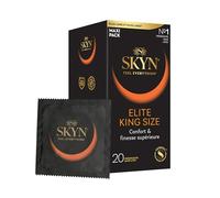 SKYN Préservatifs Elite King Size – Extra larges, ultra fins, sans latex – Lot de 20