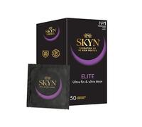SKYN Elite: Lot de 50 Préservatifs Ultra-fins et Doux de taille Régulière