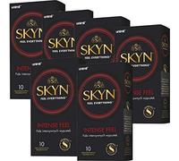 SKYN® Intense Feel Préservatifs texture intensément perlée, sans latex - Paquet de 10 x 6