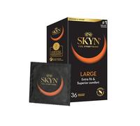 Préservatifs haut de gamme sans latex SKYN Large, plus grands et plus...