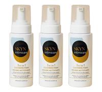 Skyn Lot De 3 Mousses Nettoyante Intime 3-En-1 Pour Hommes Et Femmes - 200 Ml