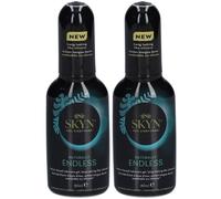 SKYN Lubrifiant naturel longue durée à base d’eau Gel(S) 2x80 ml