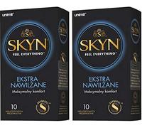 SKYN® Préservatifs Extra Lubrifié - Paquet de 10 x 2
