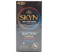 SKYN Selection Préservatifs sans latex Set 3 Original 3 Intense Feel 3 Extra Humide