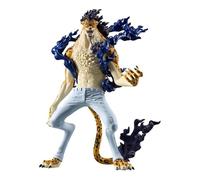 Skynomad Figurine de combat Nika Luffy vs Lucci - Gear 5 Monkey D. Luffy vs Rob Lucci Egghead en PVC - Décoration de voiture, bureau, collection, cadeau d'anniversaire pour les fans d'anime One Piece