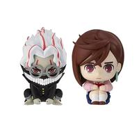 Skynomad Figurines Anime Dandadan - Highway Granny Ayase Momo Okarun Dan Da Dan Q Version Model Statue Décoration de voiture pour les fans de manga Dandadan Anime (2 pièces 4 cm)